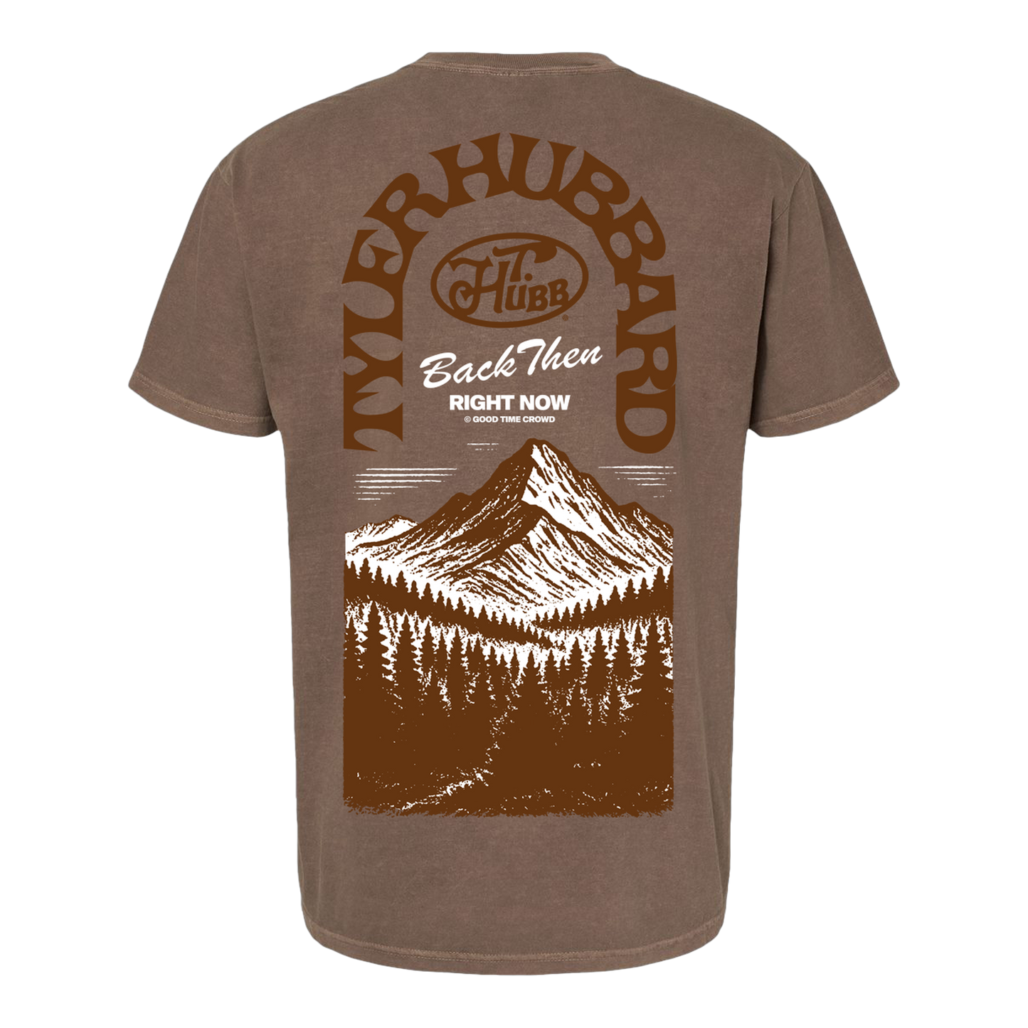 Back Then Mountains T-Shirt - Back