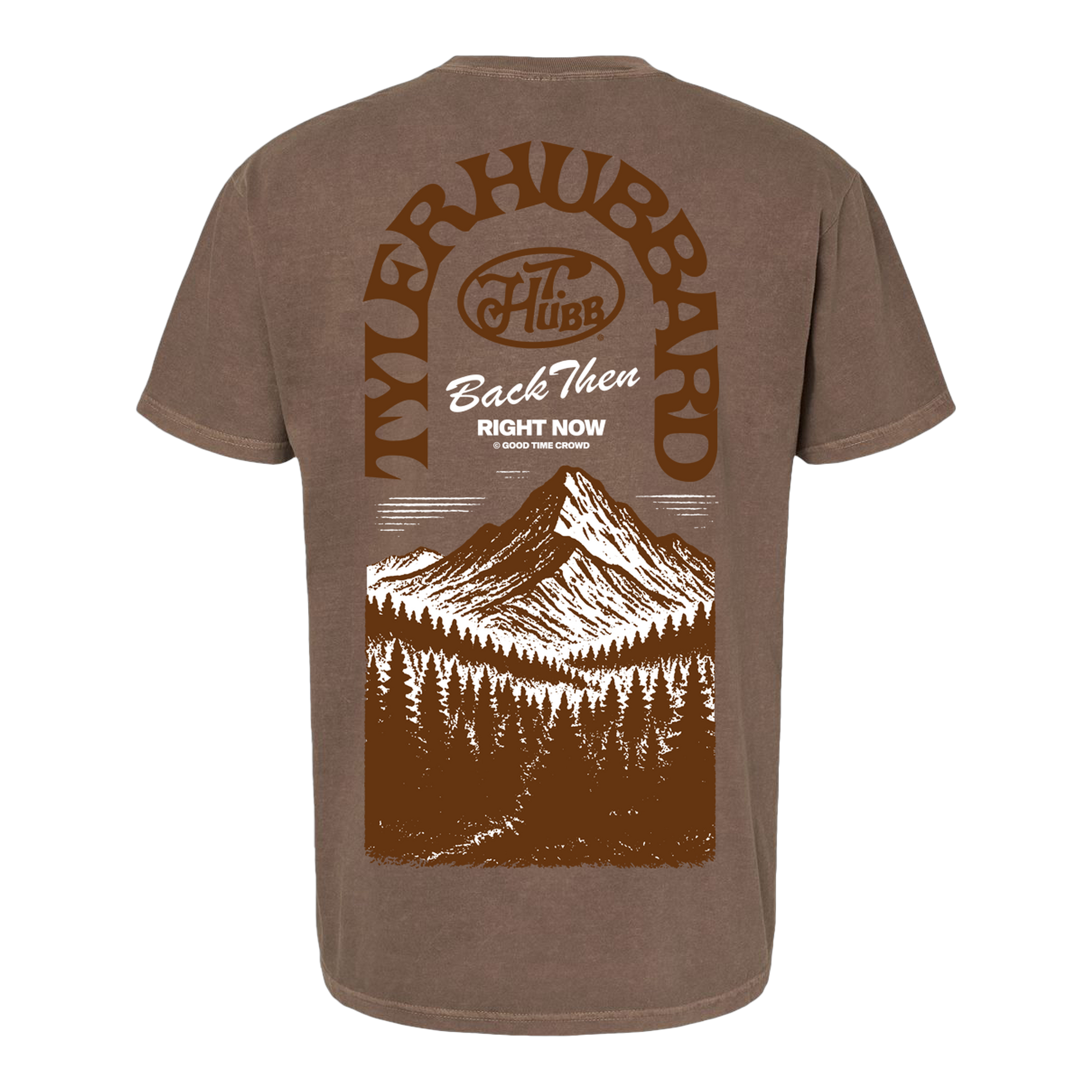Back Then Mountains T-Shirt - Back
